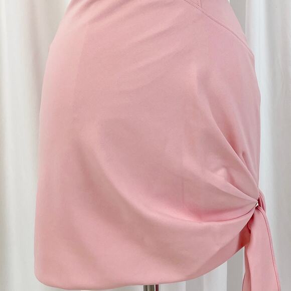 Cinq À Sept Womens Sharon Dress 8 Pink Asymmetrical Party Date Night Glam HOCO - Picture 6 of 14